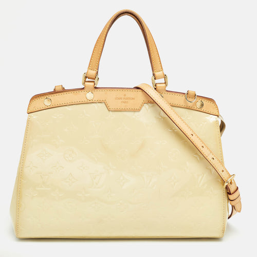Citrine Monogram Vernis Brea MM Bag