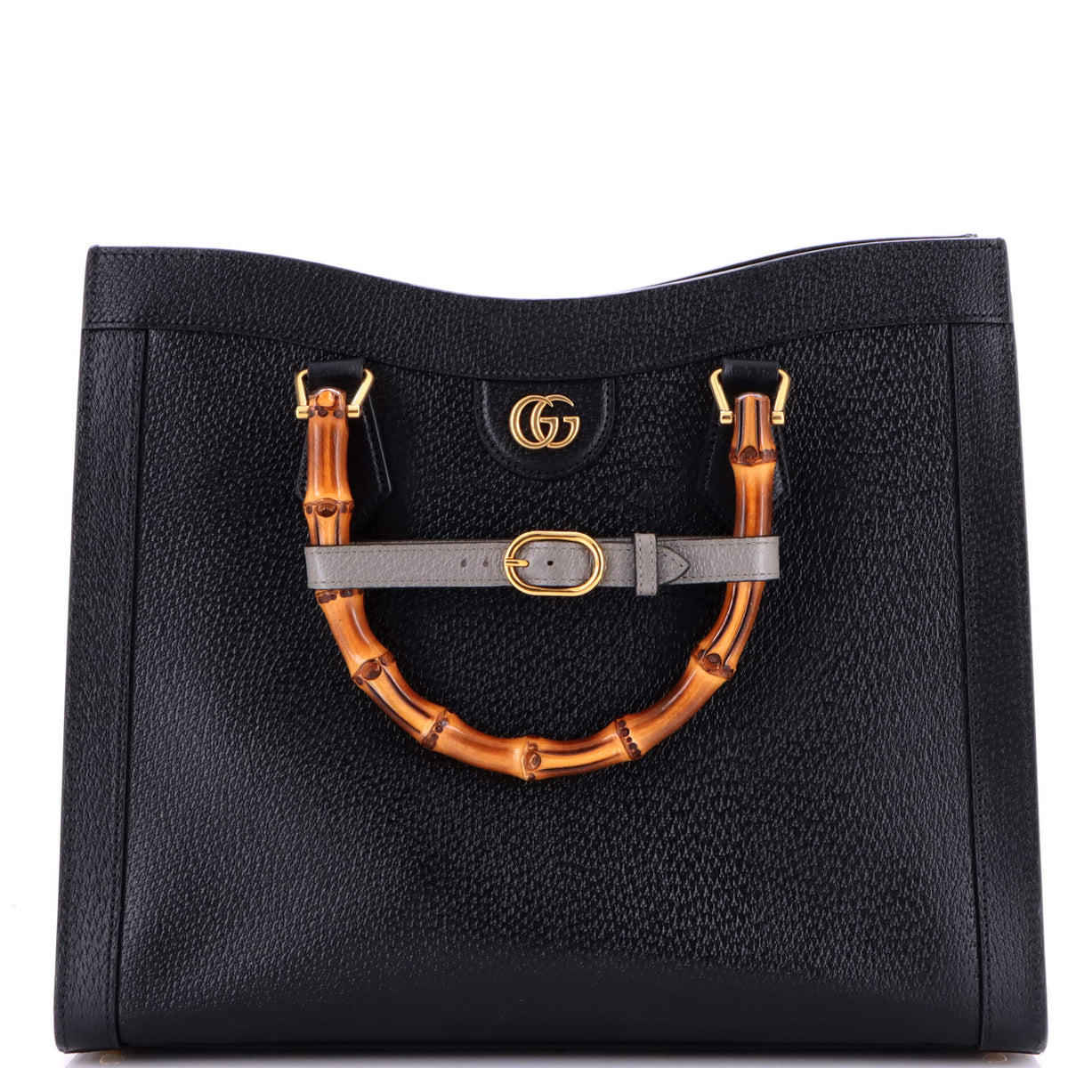 Gucci GUCCI Diana NM Bamboo Handle Tote Leather Medium