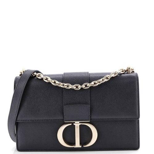 30 Montaigne Chain Flap Bag Leather