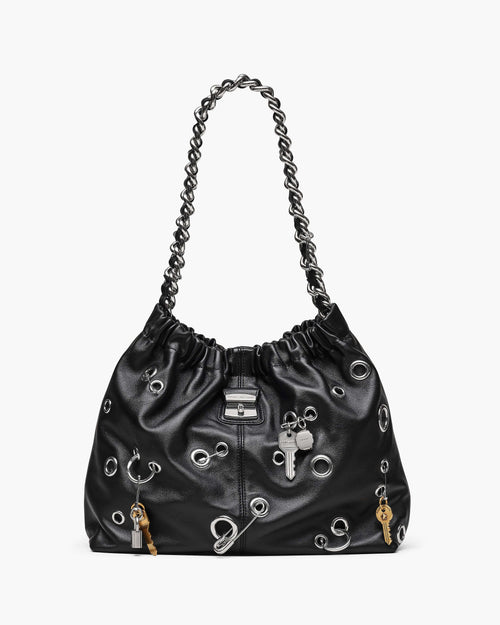 Marc Jacobs The Grommet Charm Cristina Tote Earrings in Black