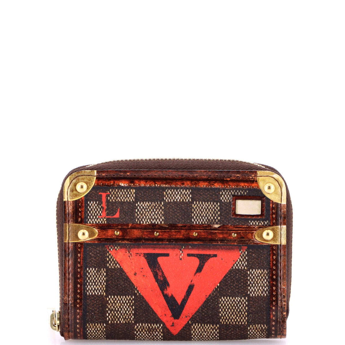 Louis Vuitton Zippy Coin Purse Limited Edition Damier Time Trunk