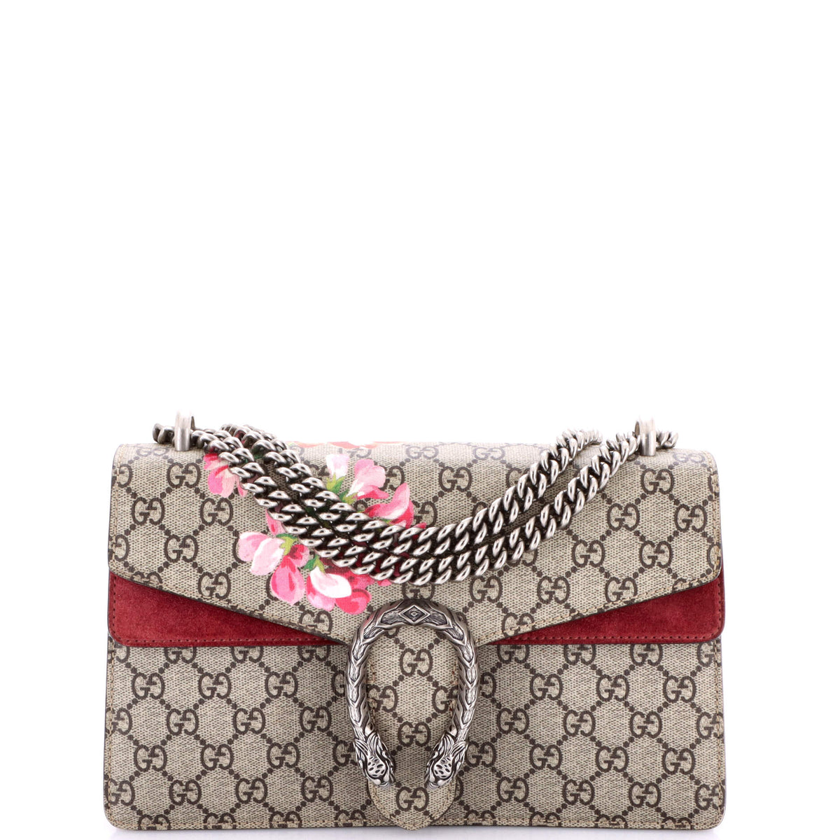 Gucci GUCCI Dionysus Bag Blooms Print GG Coated Canvas Small