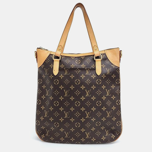 Brown Monogram Canvas Odeon Tote Bag