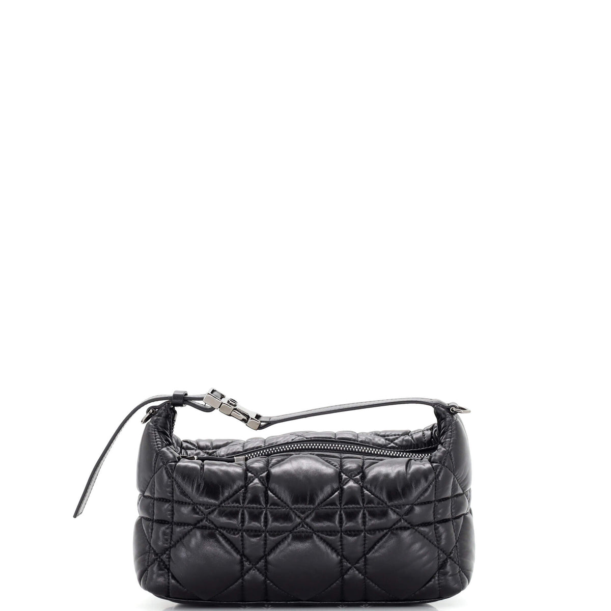 Christian Dior DiorTravel Nomad Pouch Macrocannage Quilt Calfskin Medium