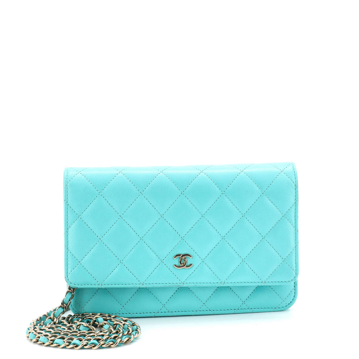 Chanel CHANEL Wallet on Chain Quilted Caviar