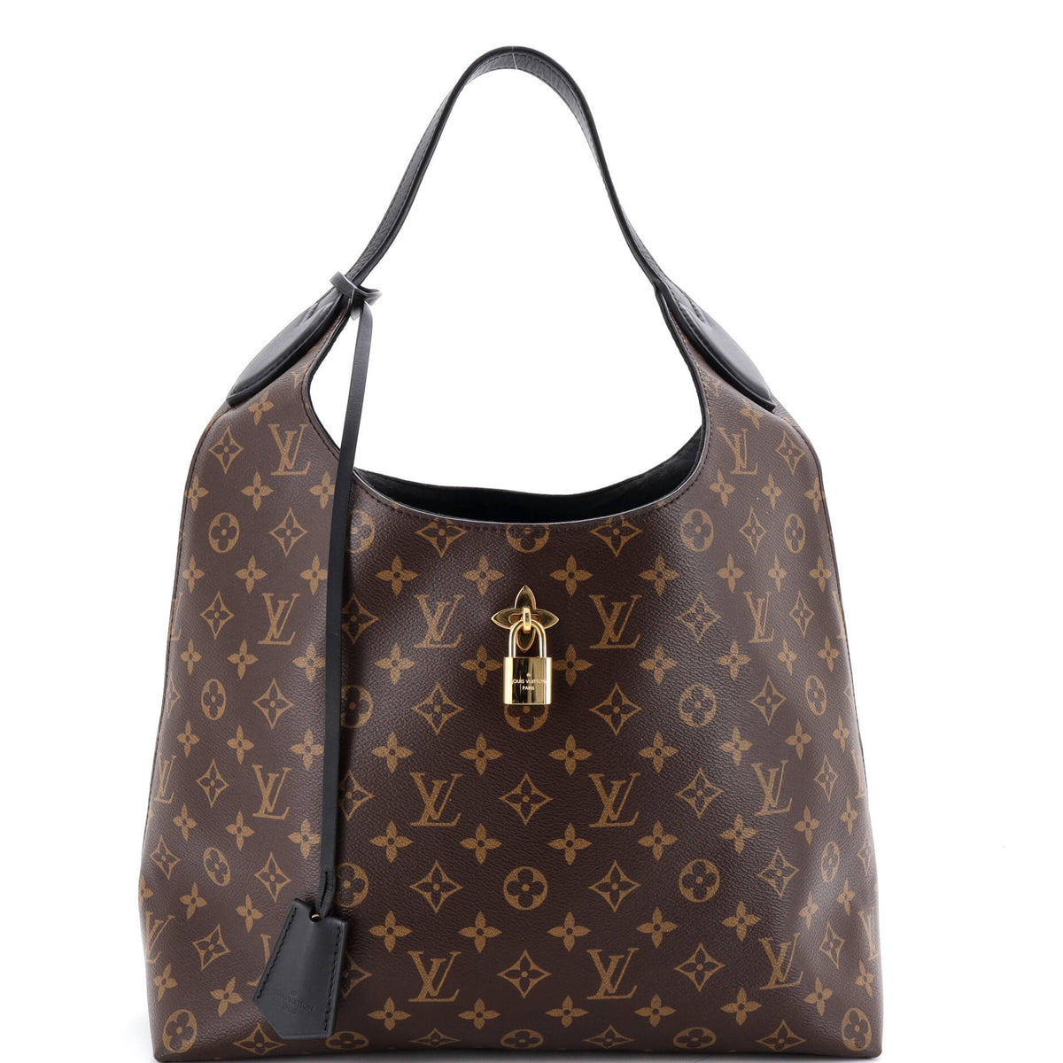 Louis Vuitton Flower Hobo Monogram Canvas with Leather