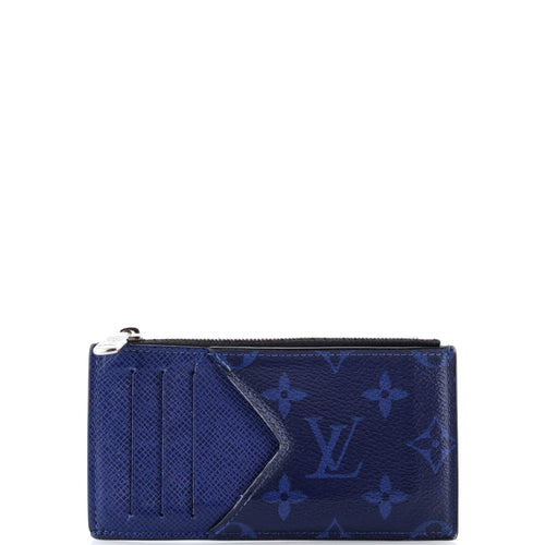Coin Card Holder Monogram Taigarama
