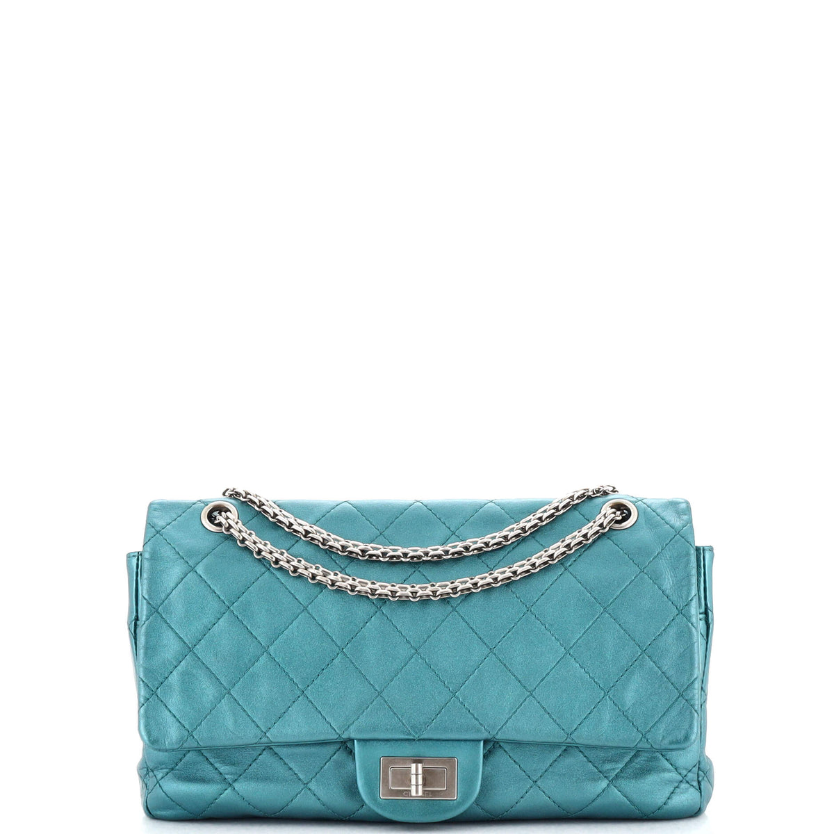 Chanel CHANEL Reissue 2.55 Flap Bag Quilted Metallic Aged Calfskin 227