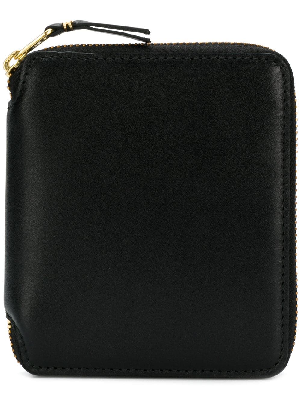 Comme Des Garçons Women's Leather Wallet Zip Around in Black | Size UNICA | SA2100