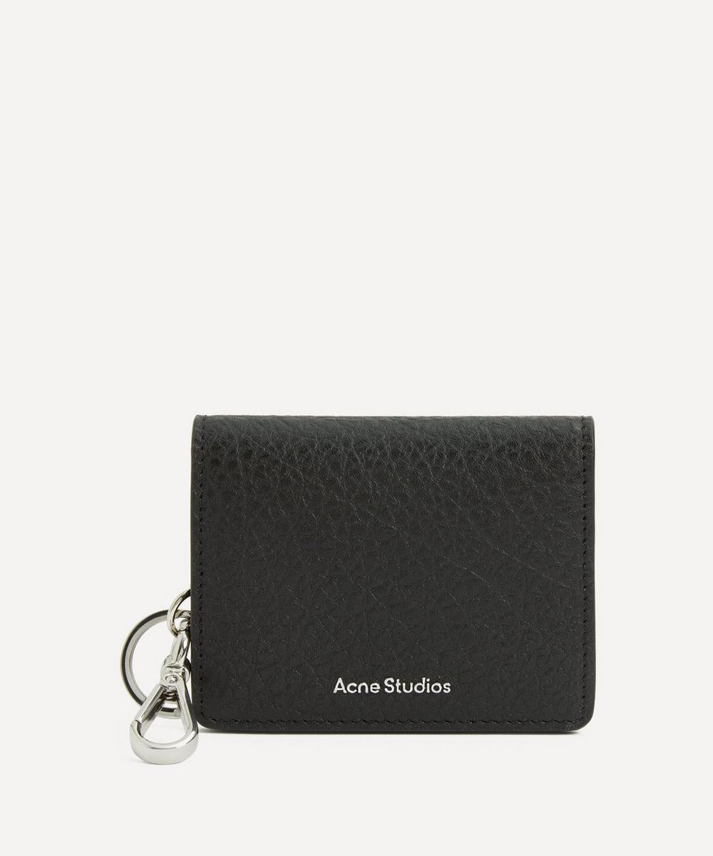 Acne Studios Mens Folded Leather Wallet