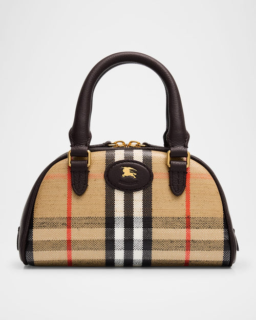 Highlands Mini Check Bowling Crossbody Bag