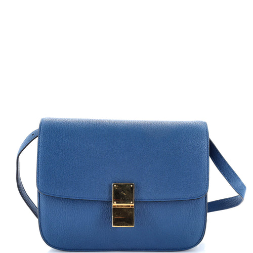 CELINE Classic Box Bag Grainy Leather Medium