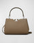 Eleanor Mini Pebbled Leather Satchel Bag