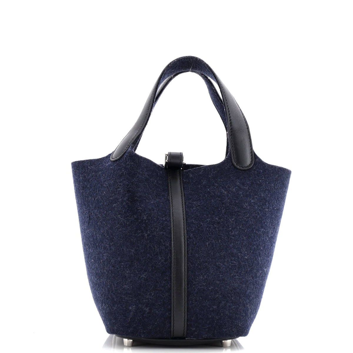 Herm?s Picotin Lock Bag Felt with Leather PM