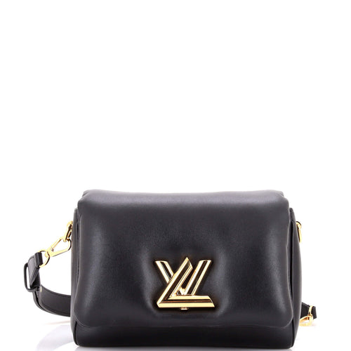 Twist Convertible Handbag Puffer Lambskin MM