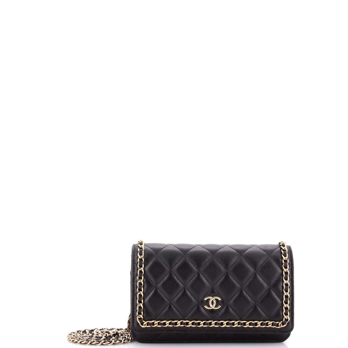Chanel CHANEL Chain Around Wallet on Chain Quilted Lambskin