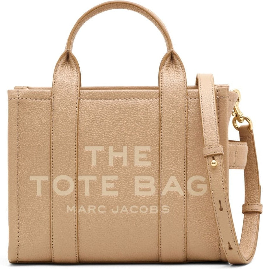 Marc Jacobs Women's The Leather Mini Tote Bag in Nude & Neutrals | Size UNICA | H009L01SP21
