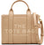 Women's The Leather Mini Tote Bag in Nude & Neutrals | Size UNICA | H009L01SP21