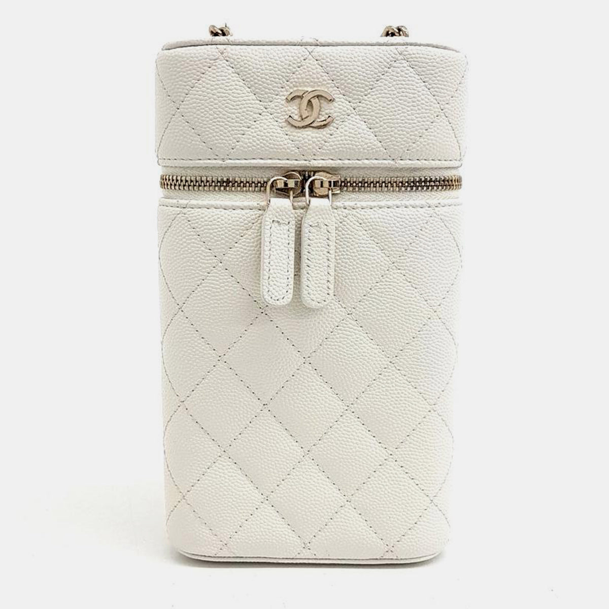 Chanel Caviar phone holder and Crossbody bag