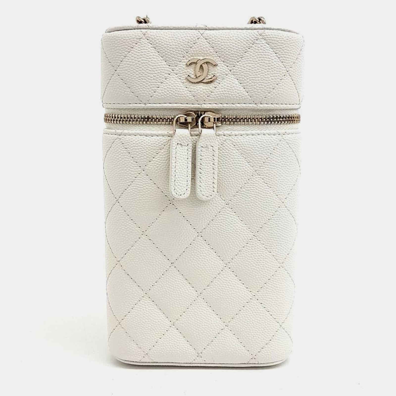 Chanel Porte-téléphone et sac bandoulière Caviar