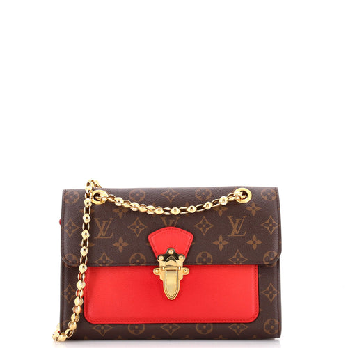 Victoire Handbag Monogram Canvas and Leather