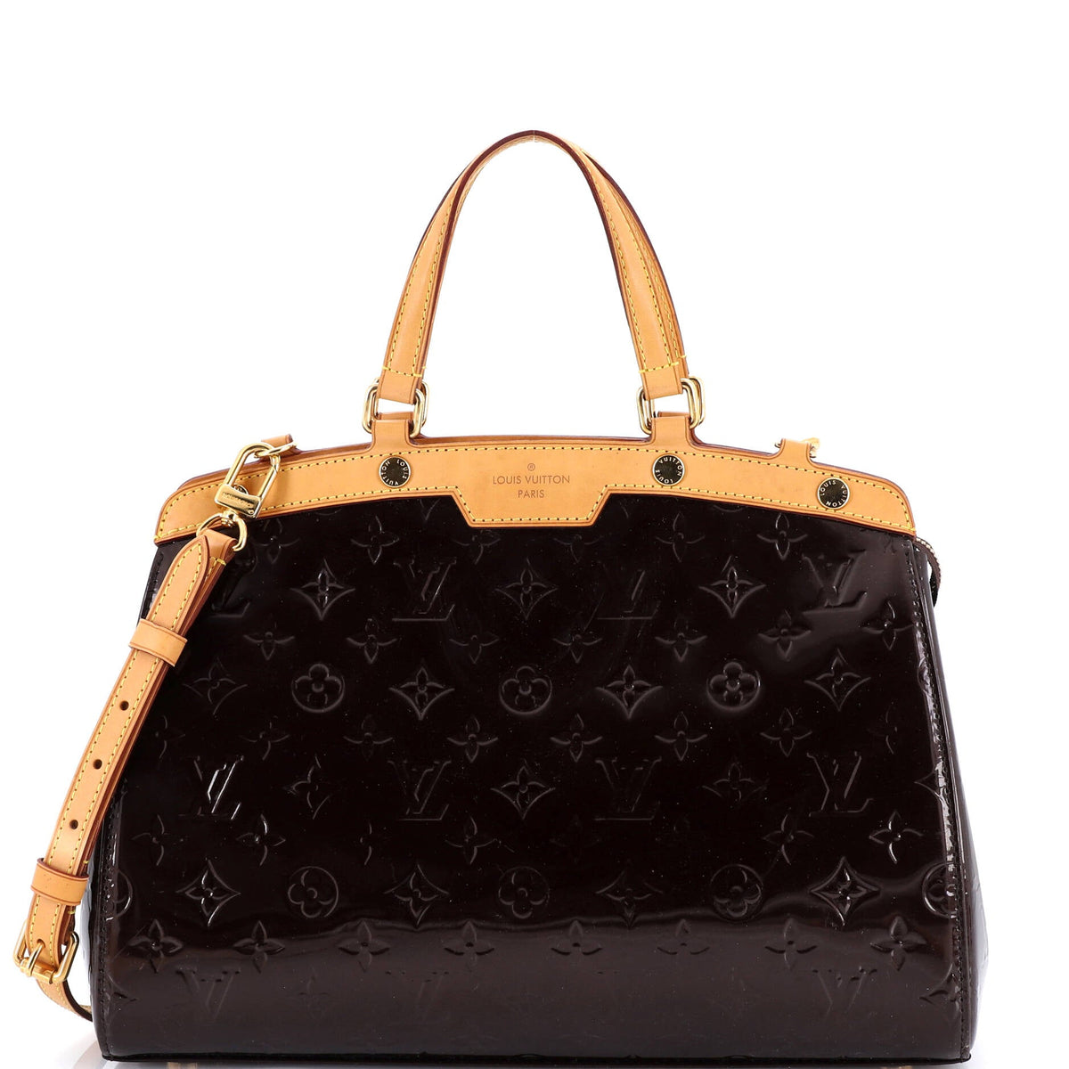 Louis Vuitton Brea Handbag Monogram Vernis MM