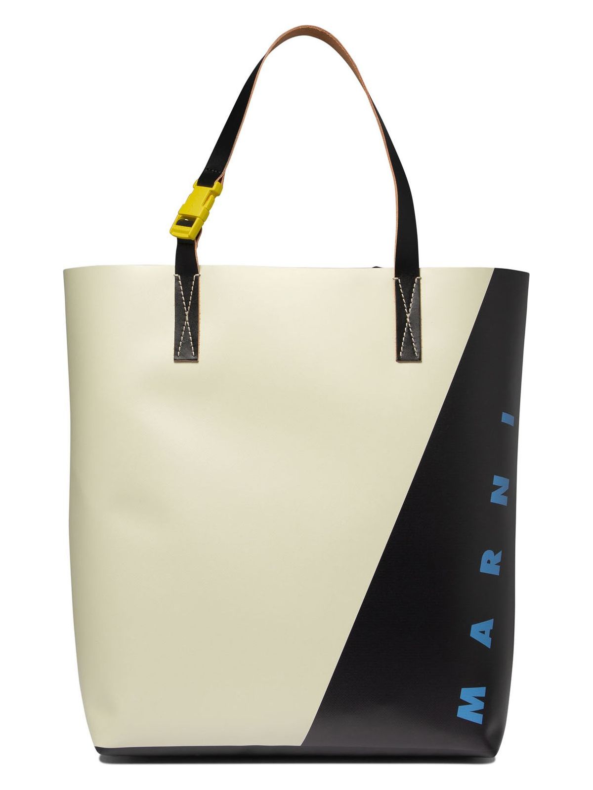 Marni Men's "tribeca" Tote Bag in White | SHMQ0037A2P7948ZO824
