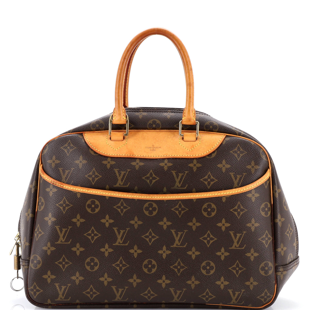 Louis Vuitton Deauville Handbag Monogram Canvas