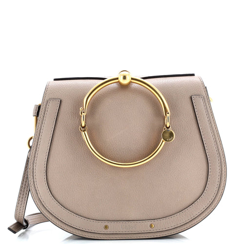 CHLOE Nile Crossbody Bag Leather Medium