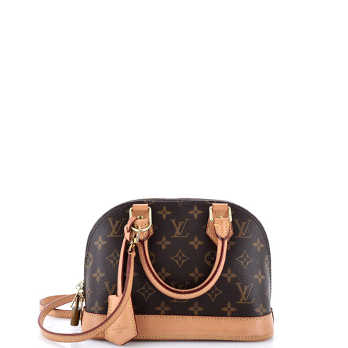 Alma Handbag Monogram Canvas BB