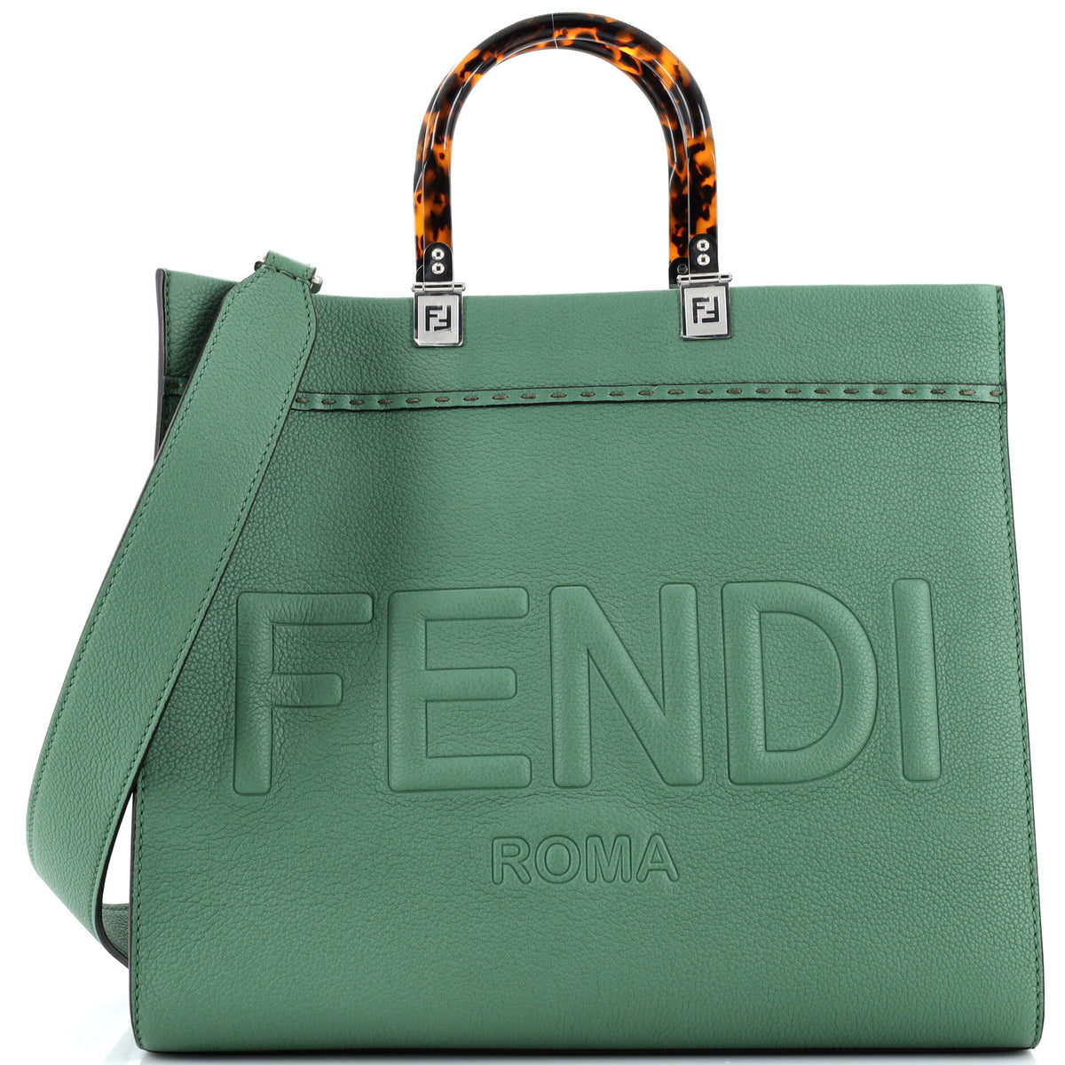 Fendi FENDI Sunshine Shopper Tote Leather Medium