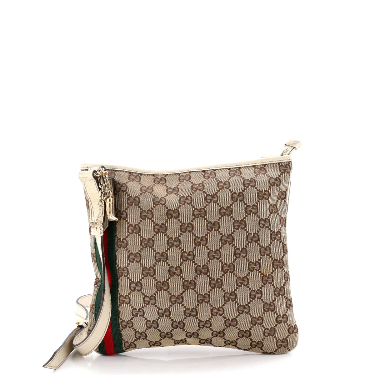 Gucci GUCCI Jolicoeur Messenger Bag GG Canvas
