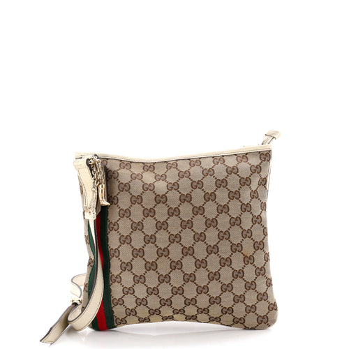 GUCCI Jolicoeur Messenger Bag GG Canvas