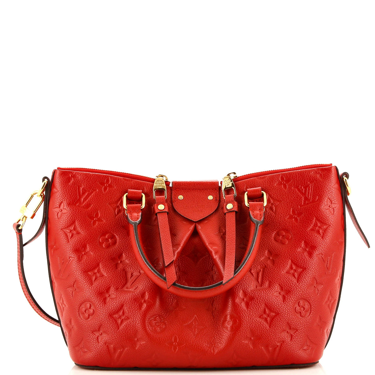 Louis Vuitton Mazarine Handbag Monogram Empreinte Leather PM