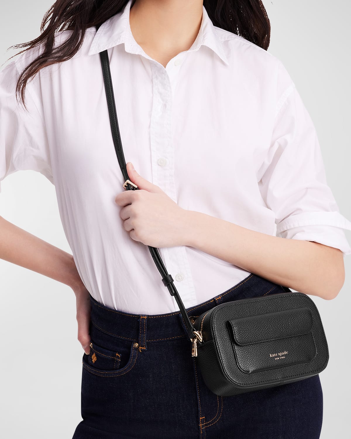 Kate Spade New York ava pebbled leather crossbody bag
