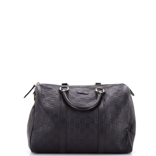 GUCCI Joy Boston Bag Guccissima Leather Medium