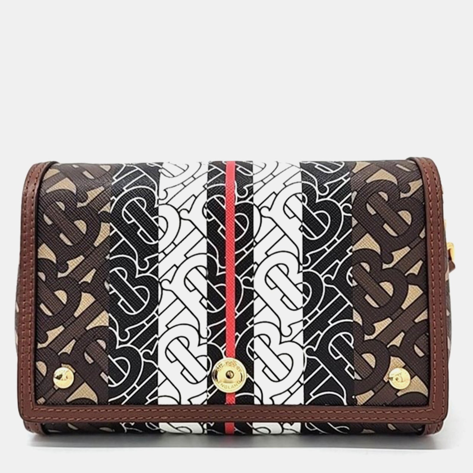 Burberry Multicolour Printed TB Monogram Note Crossbody Bag