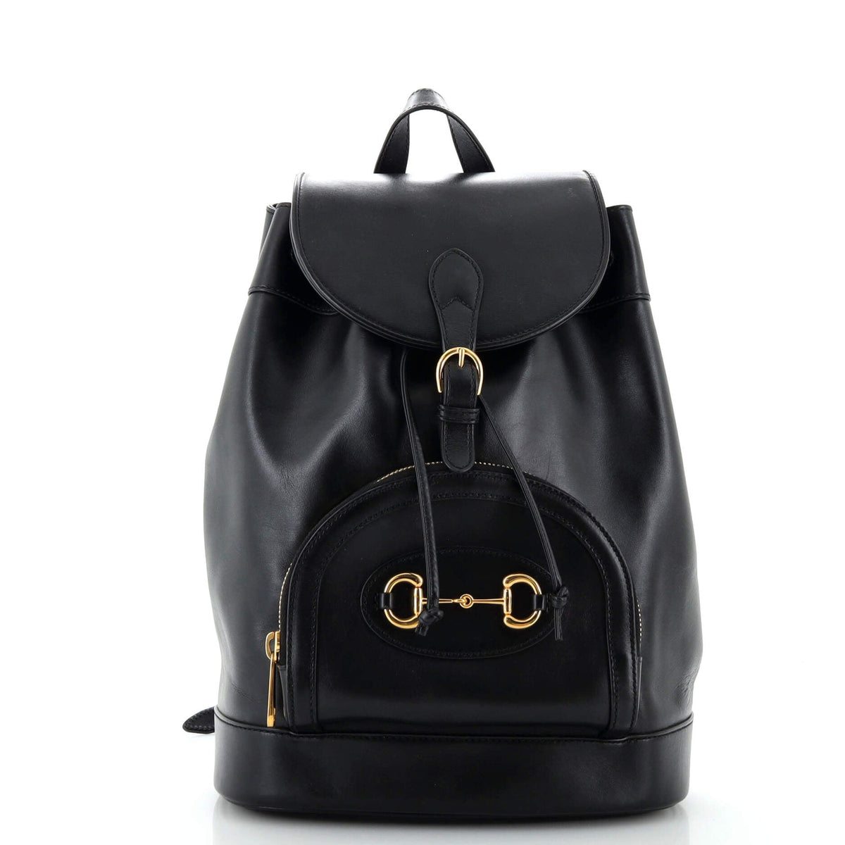 Gucci GUCCI Horsebit 1955 Backpack Leather