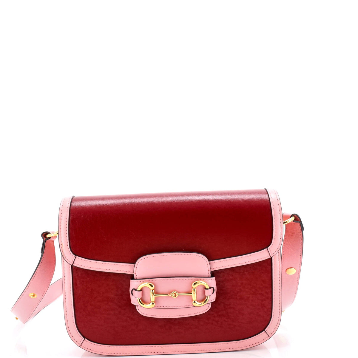 Gucci GUCCI Horsebit 1955 Shoulder Bag Leather Small