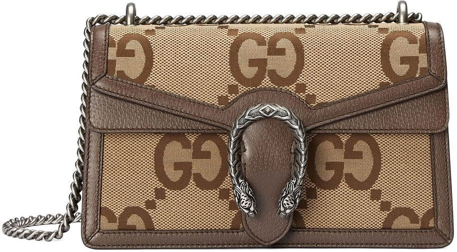 Gucci Women's Dionysus Small Shoulder Bag in Camel/E/N | 400249UKMBN