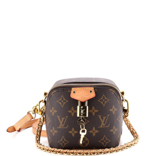 Just in Case Shoulder Bag Monogram Coated Canvas