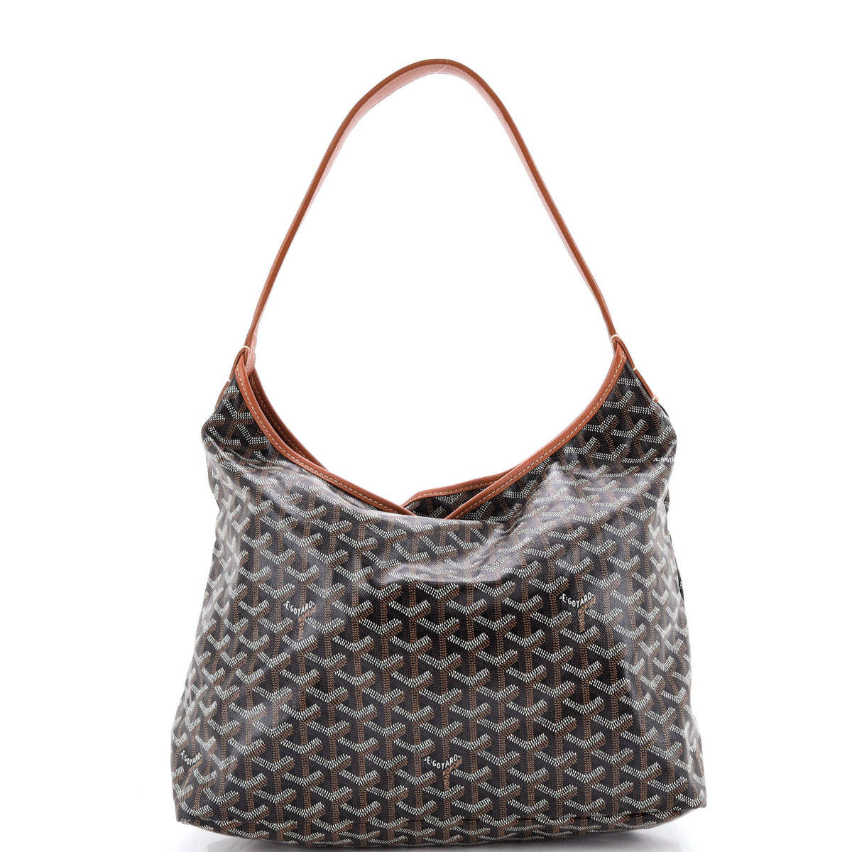 Goyard GOYARD Boheme Hobo Coated Canvas