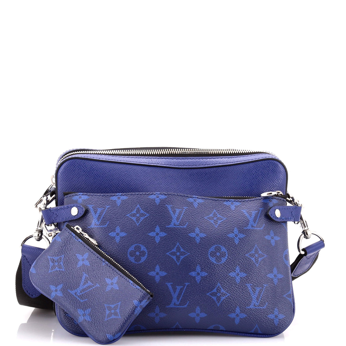 Louis Vuitton Trio Messenger Bag Monogram Taigarama