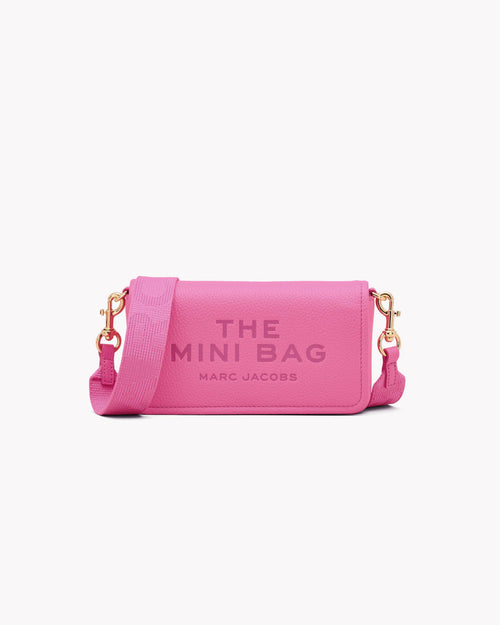 The Leather Mini Bag in Bow Pink