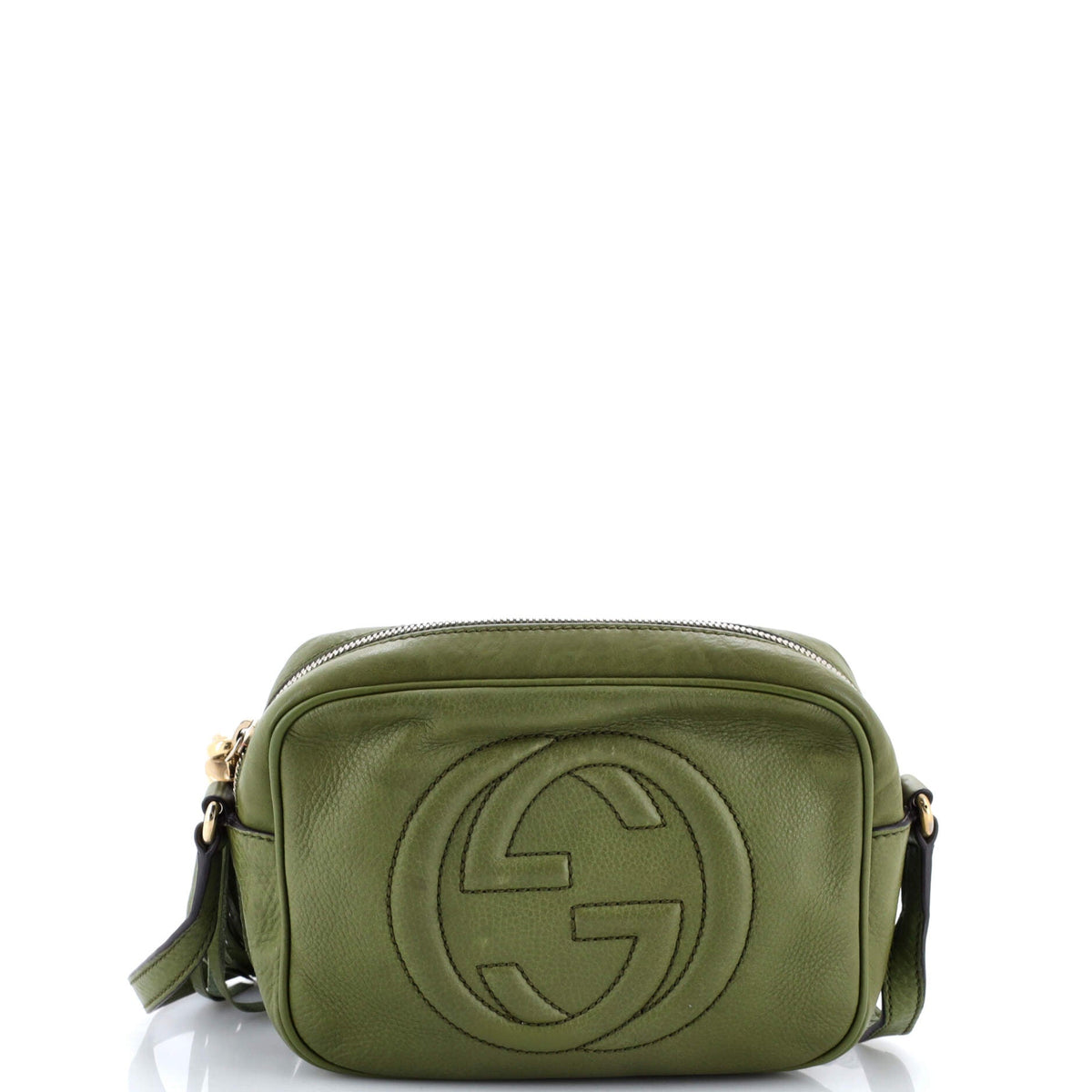 Gucci GUCCI Soho Disco Crossbody Bag Leather Small
