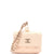 CHANEL CC Pearl Coin Card Holder with Chain Quilted Iridescent Caviar