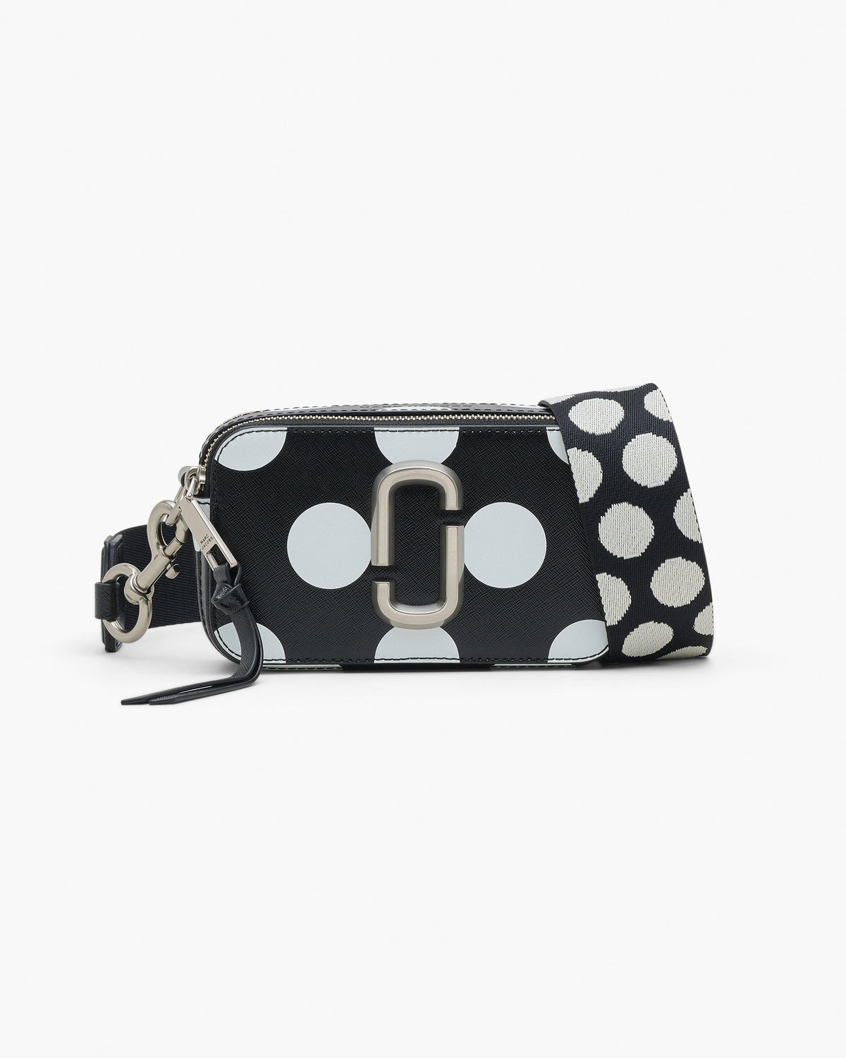 Marc Jacobs Marc Jacobs The Spots Snapshot Bag in Black/White