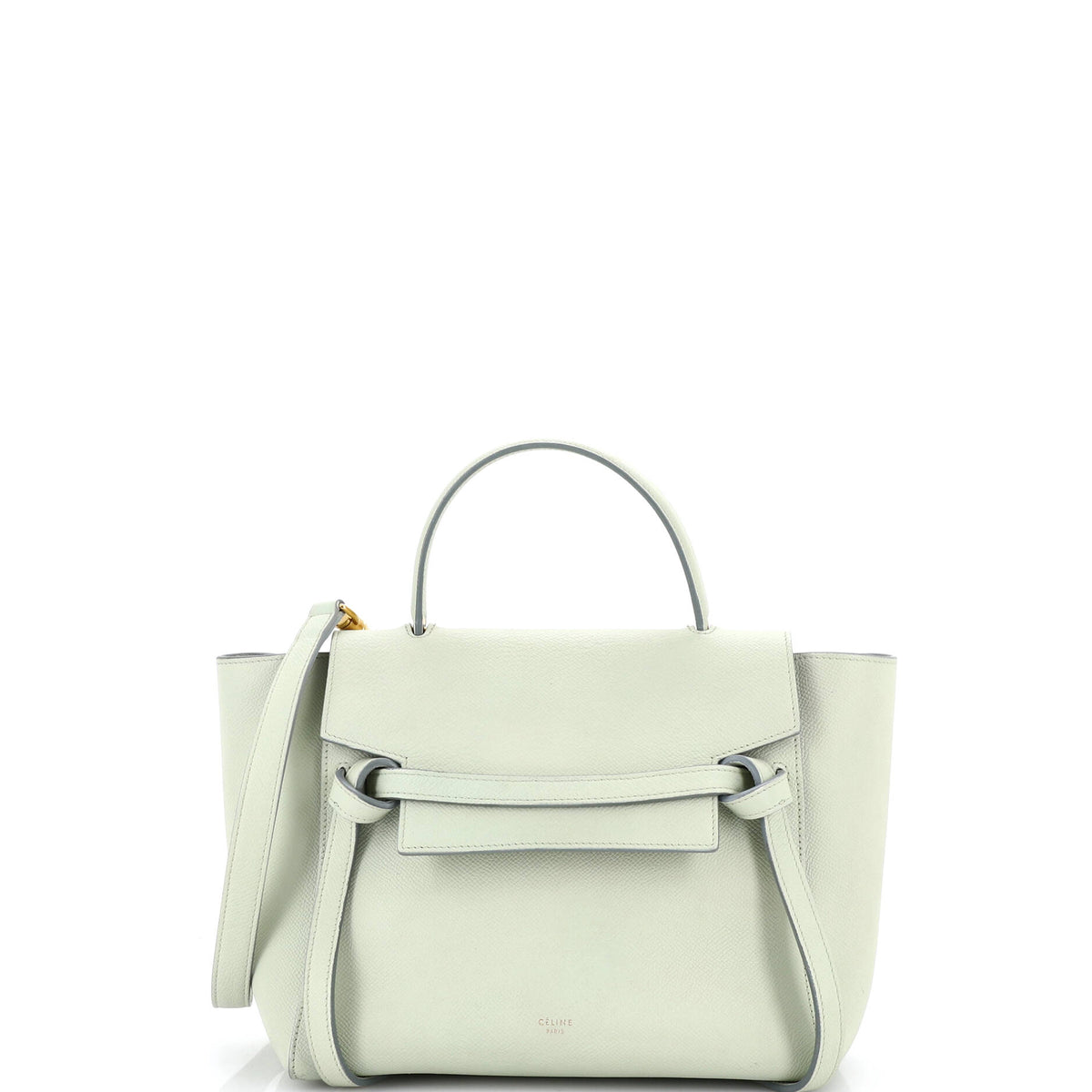 Celine CELINE Belt Bag Textured Leather Micro