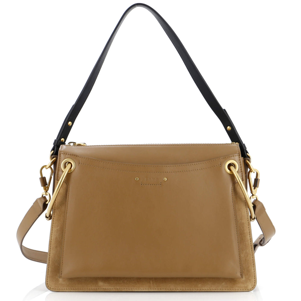 CHLOE Roy Shoulder Bag Leather Medium