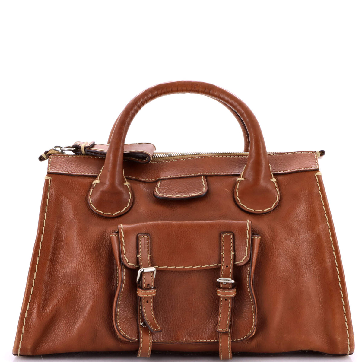 Chloe CHLOE Edith NM Satchel Leather Medium